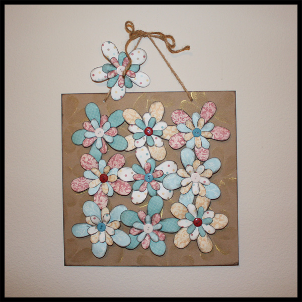 Flowered Wallhanging