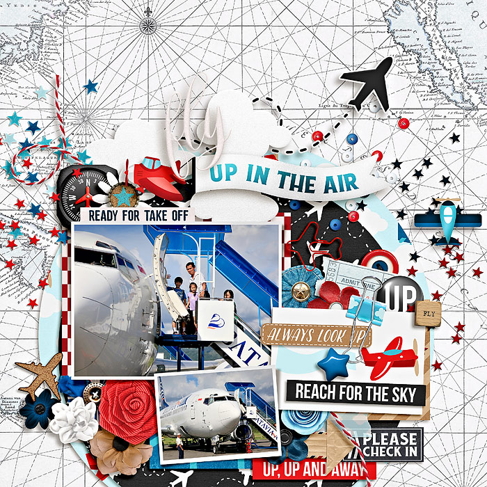 fly up and away