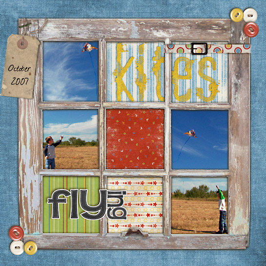 flying kites