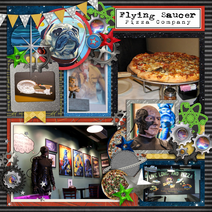 Flying Saucer PIzza A