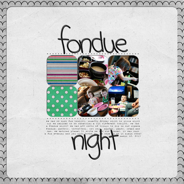 Fondue Night