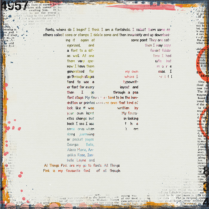 fonts, fonts, fonts. . .