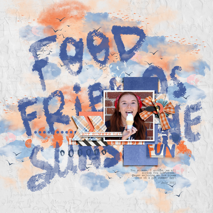 food friends sunshine fun