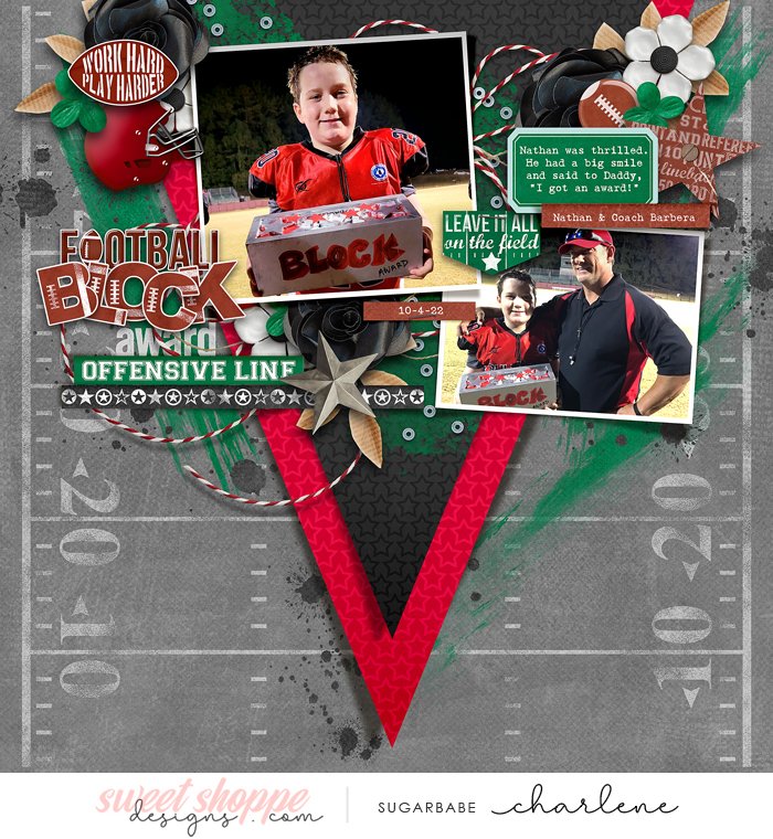 Football Block Award