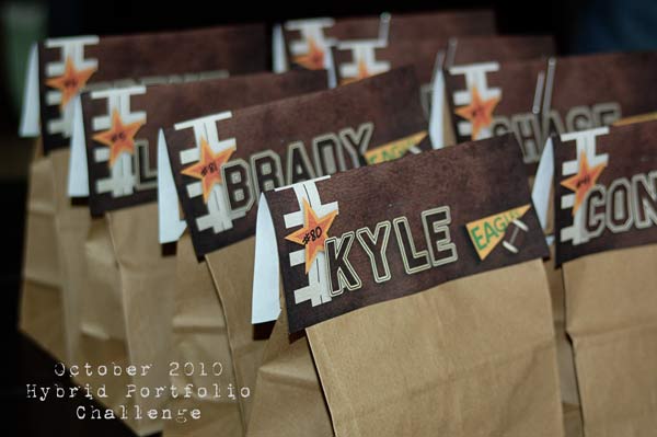 Football Treat Bags