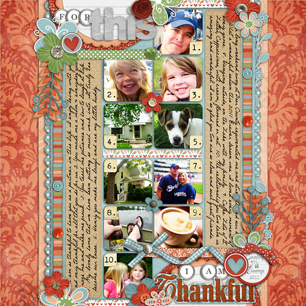 For this I am Thankful
