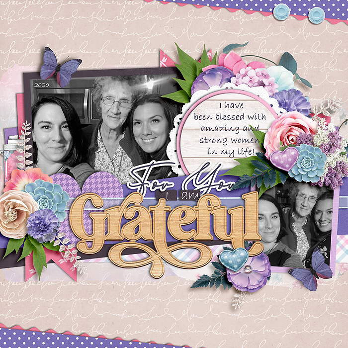 For You, I am Grateful