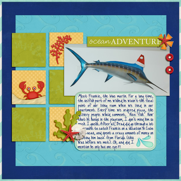 Frankie the Blue Marlin