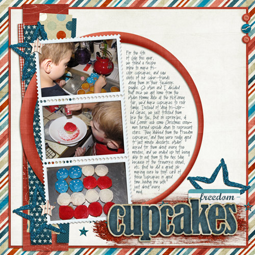Freedom Cupcakes