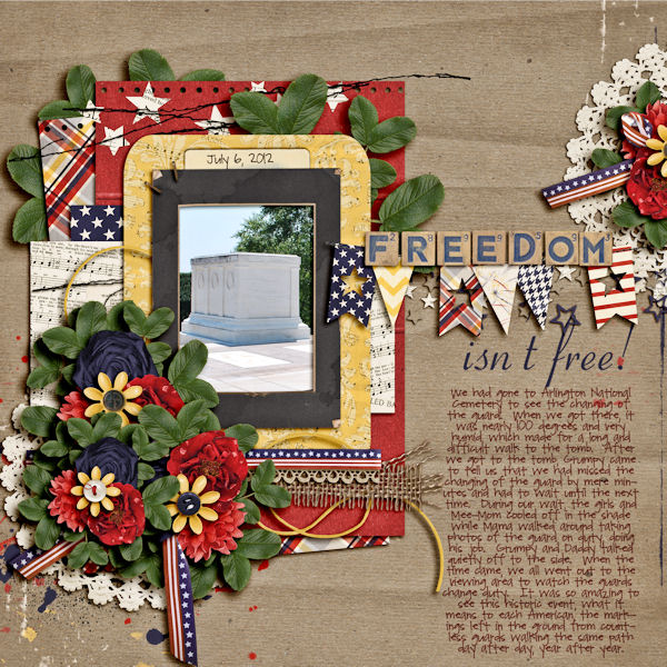 Freedom isn't free