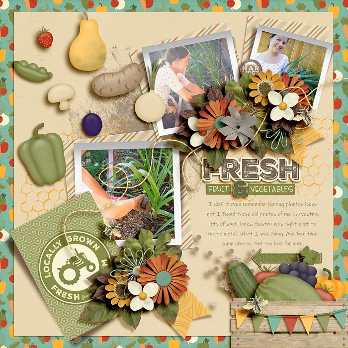 Fresh fruit and vegetables