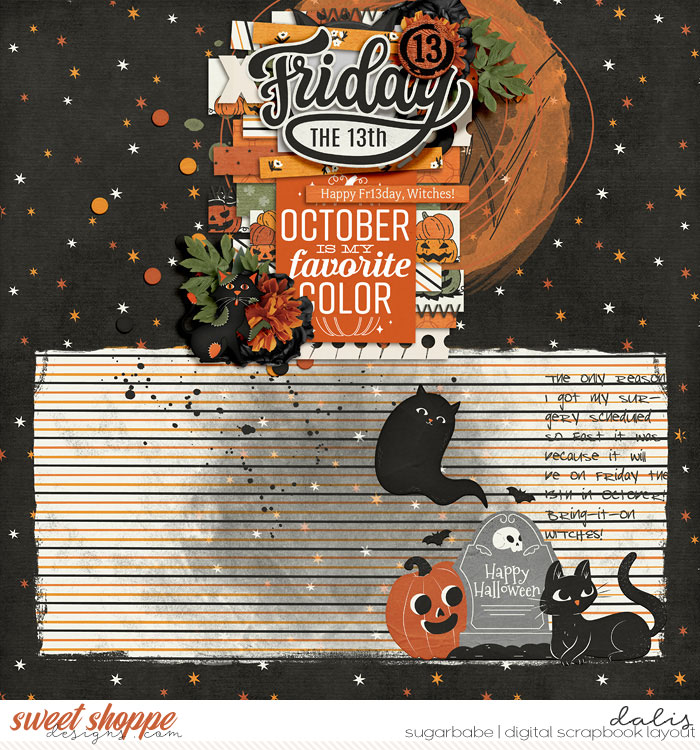 Friday the 13th, My fav color challenge