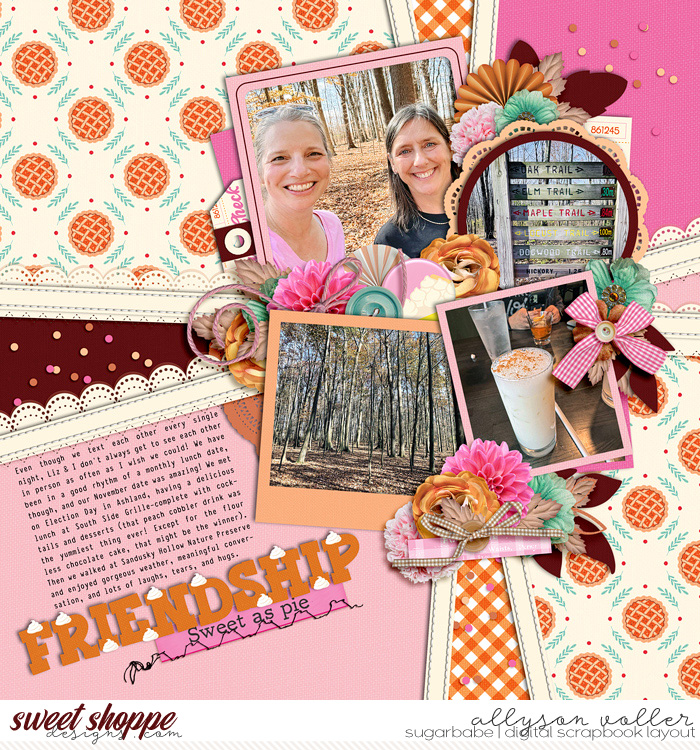 Friendship sweet as Pie