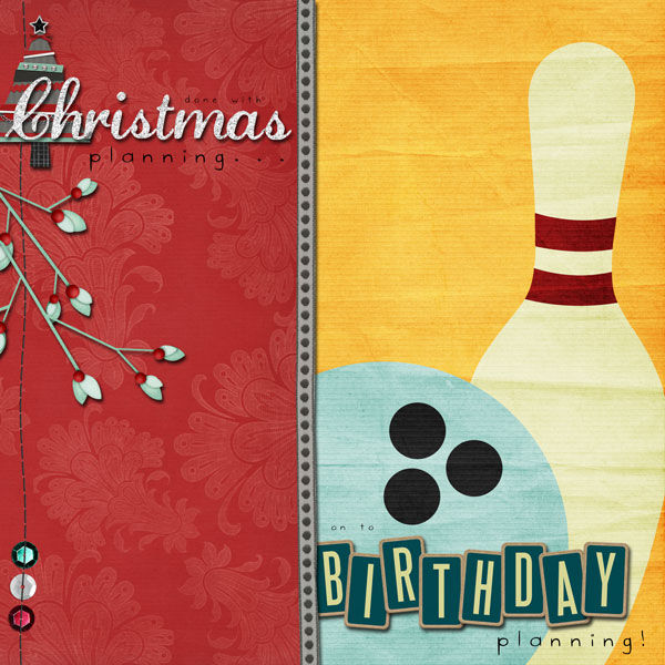 from Christmas to Birthday planning