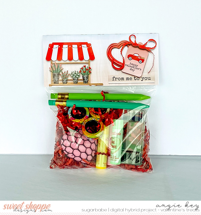 From Me to You Treat Bag Topper