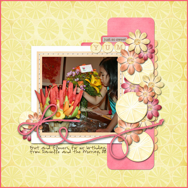 Fruit and Flowers