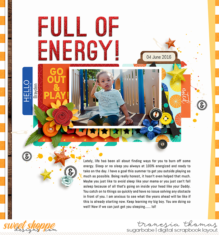 full of energy