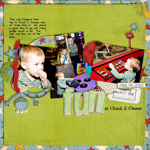 Fun at Chuck E Cheese