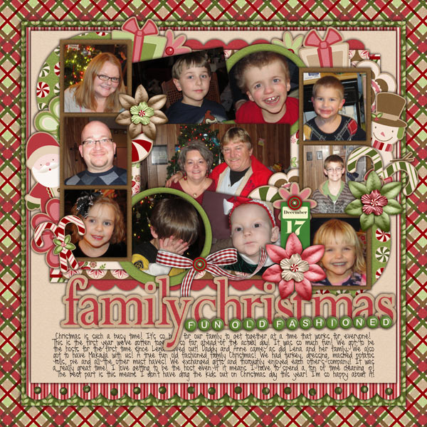 fun old fashioned family Christmas