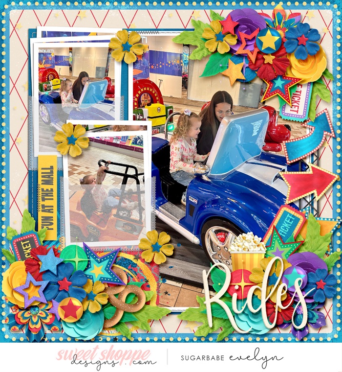 Fun Rides at the Mall