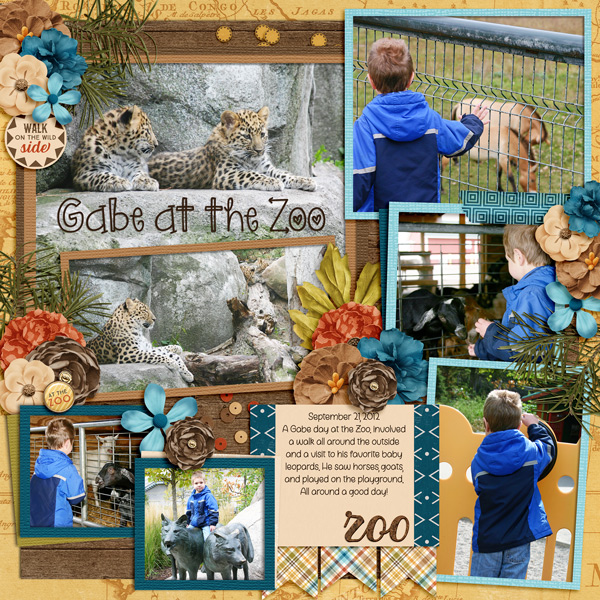 Gabe at the Zoo