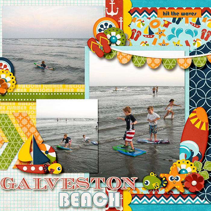 Galveston Beach (right side)