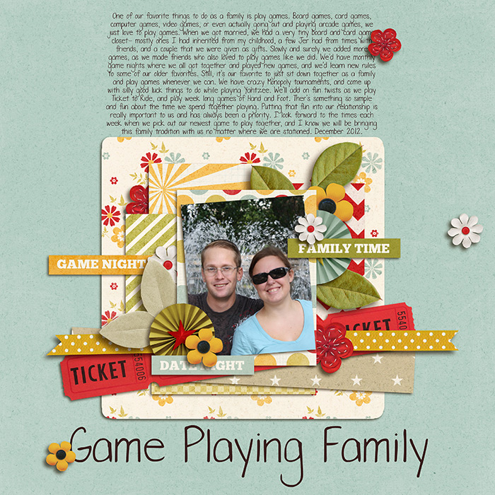 Game Playing Family