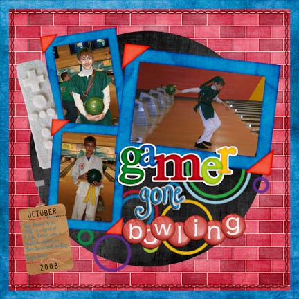 Gamer gone bowling