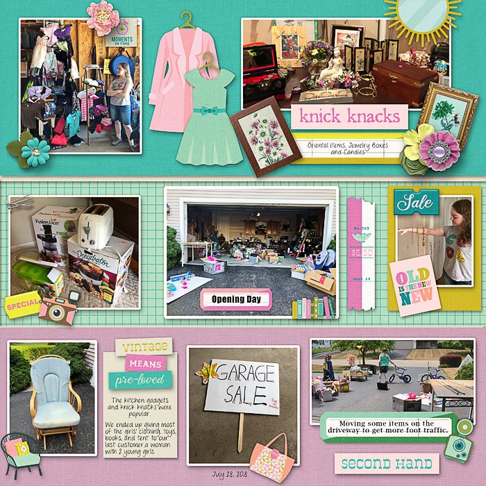 Garage Sale Opening Day