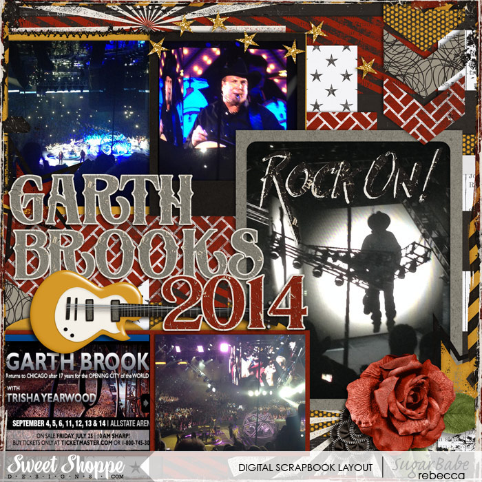 Garth Brooks 2014, right