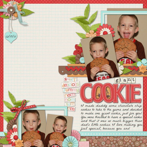Giant cookie