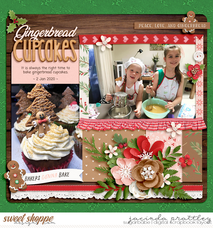 Gingerbread cupcakes