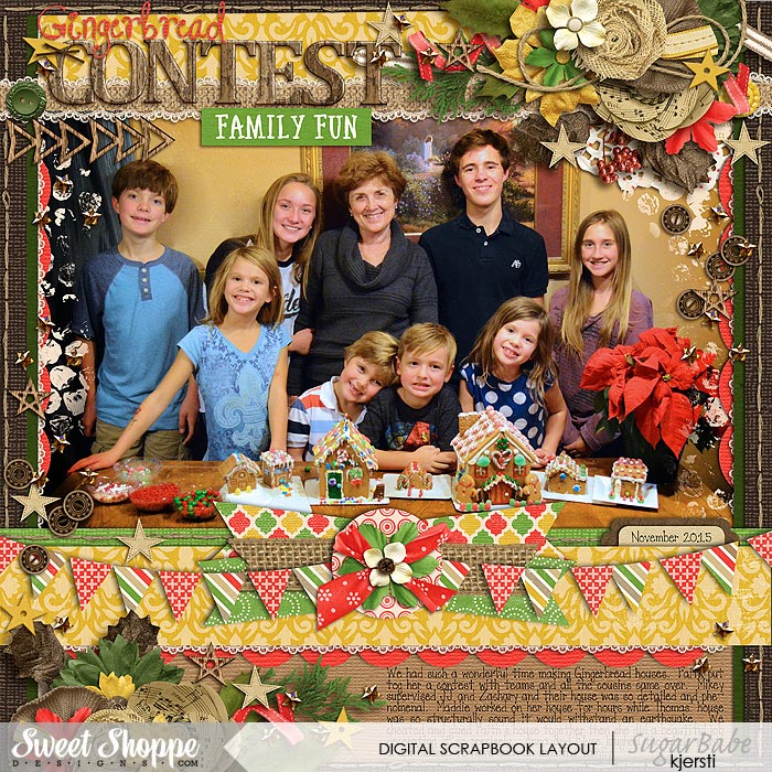 Gingerbread House Contest