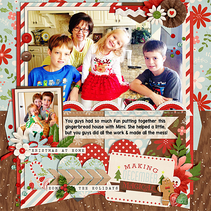 Gingerbread House with Mimi