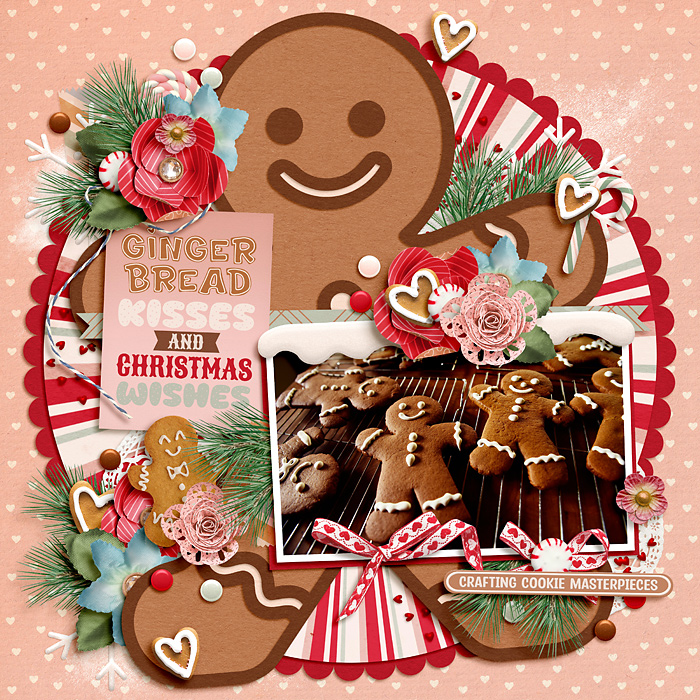 Gingerbread Kisses