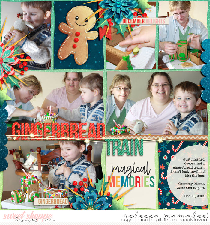 gingerbread train