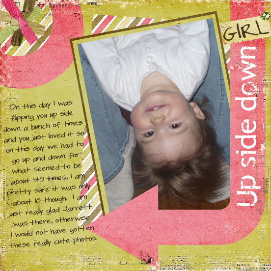 Girl Up Side Down
