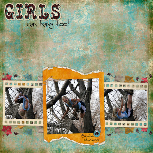 Girls can hang too