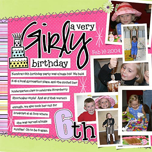 Girly Birthday