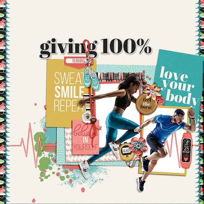 giving 100%