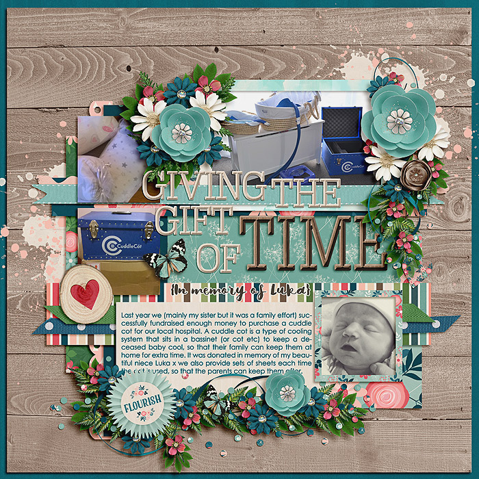 Giving the gift of time.