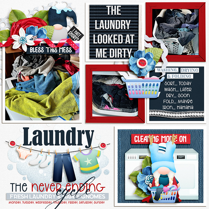 Gno-more Laundry, please!!