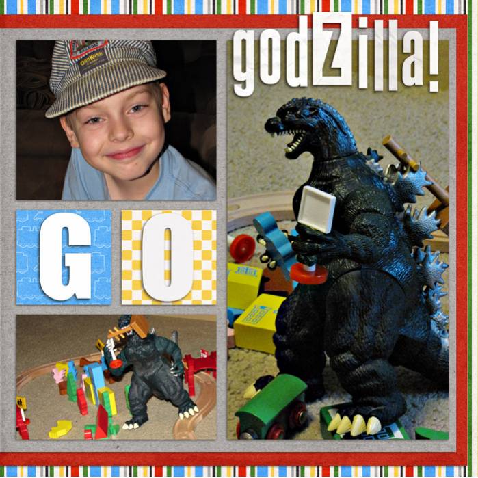 Go Go Godzilla! r