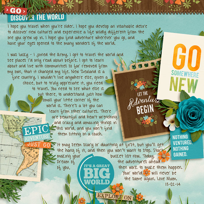 Go somewhere new