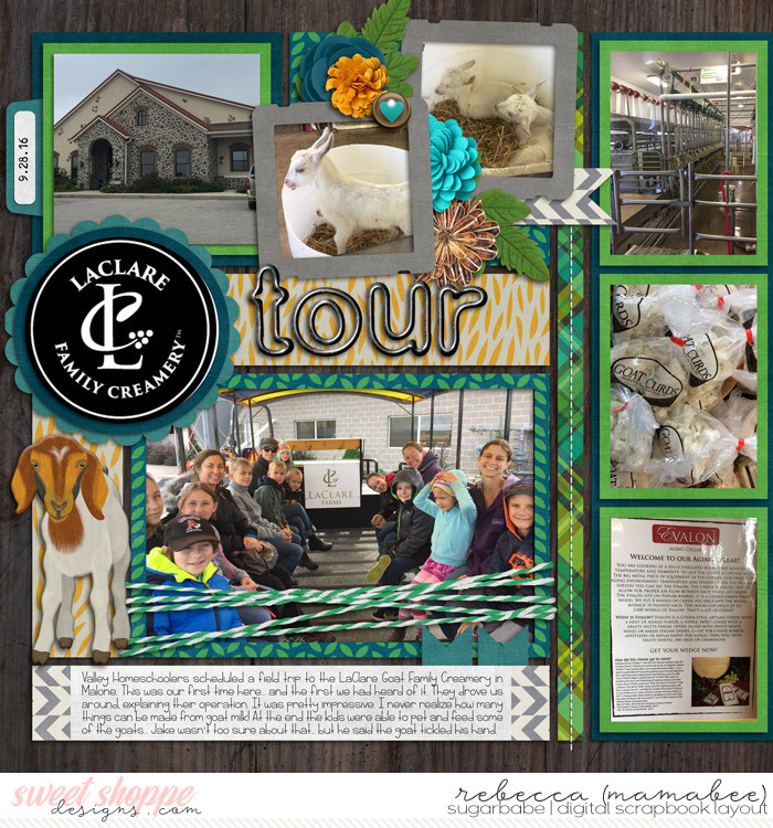 Goat Farm tour, left