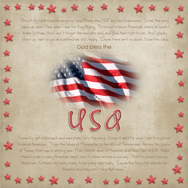 God Bless the USA