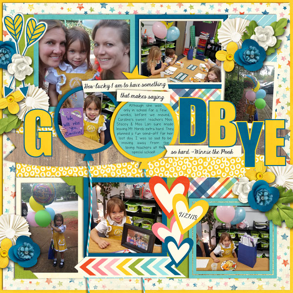 Goodbye 1st Preschool - Feb Passport #12