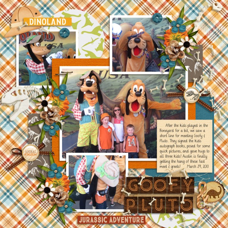 Goofy & Pluto