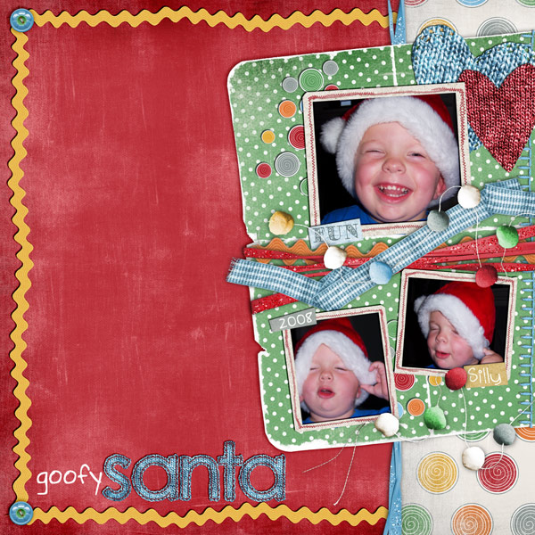 Goofy Santa