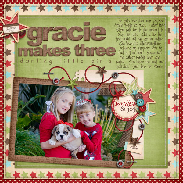 Gracie Makes Three